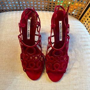 Like new limited edition Manolo Blahnik Heels
